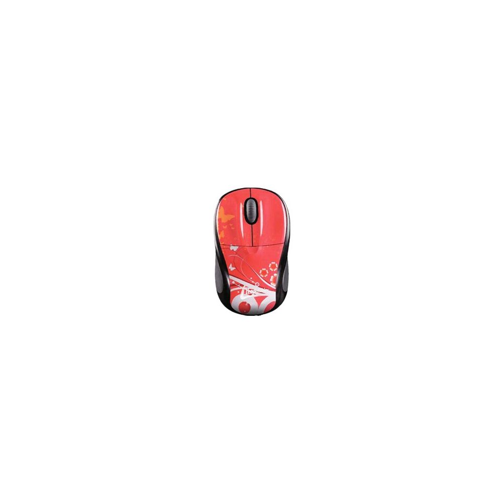 Mouse Óptico Summer USB Mod.3422  Vermelho - Leadership