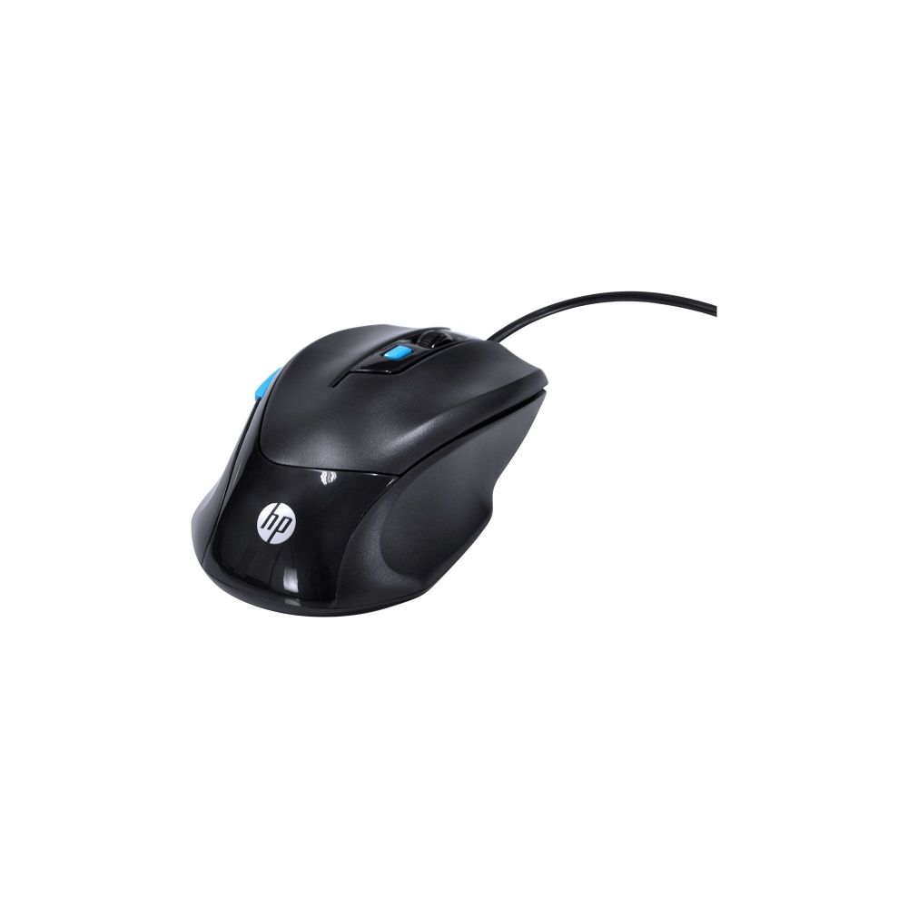 Mouse Gamer M150 Preto, 6 Botões, 1600 DPI, USB - HP 