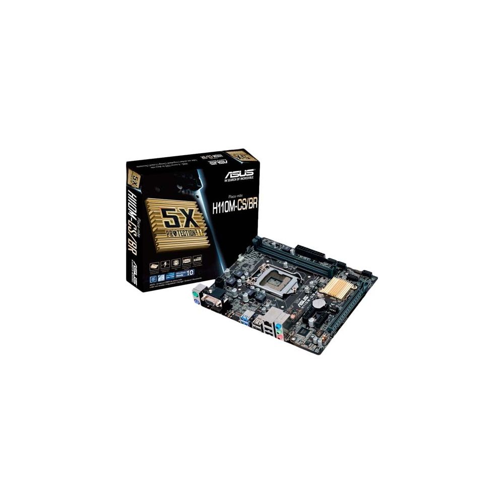 Placa-Mãe H110M-CS/BR, Micro ATX, Intel LGA 1151, DDR4 - Asus 