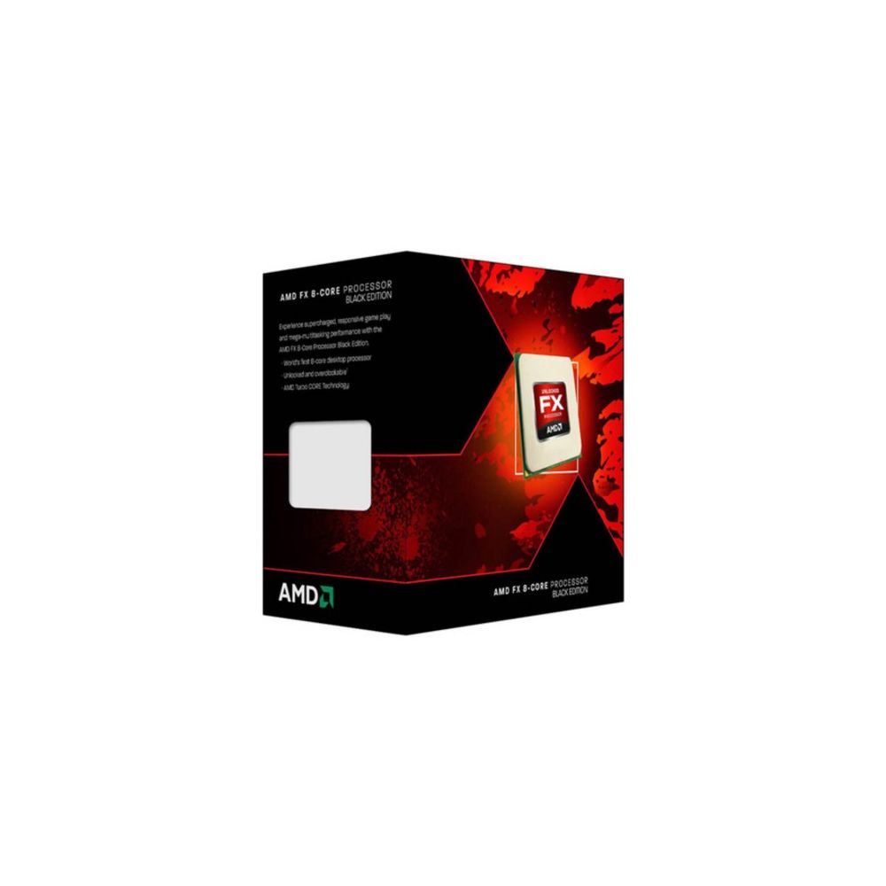 Processador AMD FX 8320E Octa Core, 16MB, 4GHz, AM3+, Black Edition - AMD 