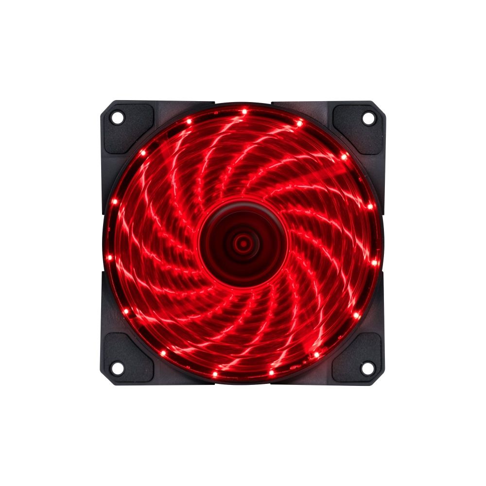 Cooler Fan VX 12 x 12 cm 15 Leds Vermelho - Vinik