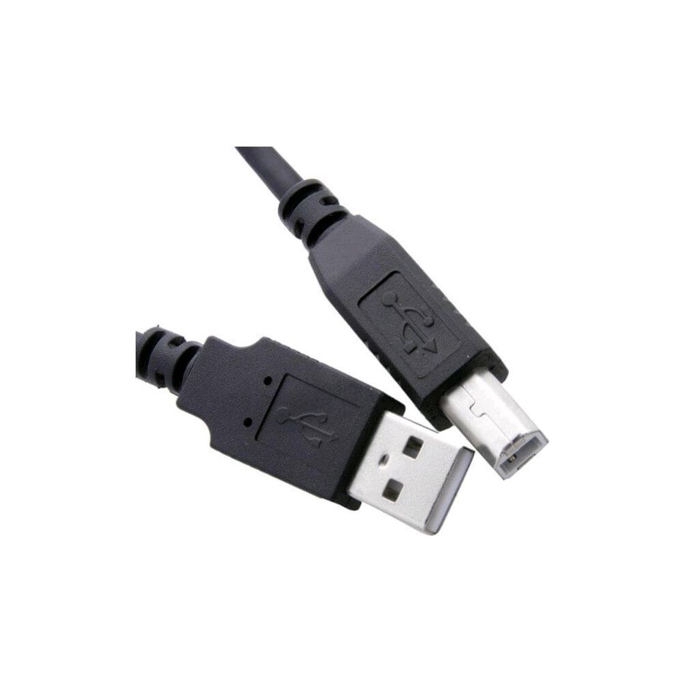 Cabo USB 2.0 AM x BM 5,0M Preto PC-USB5001 - Plus Cable 