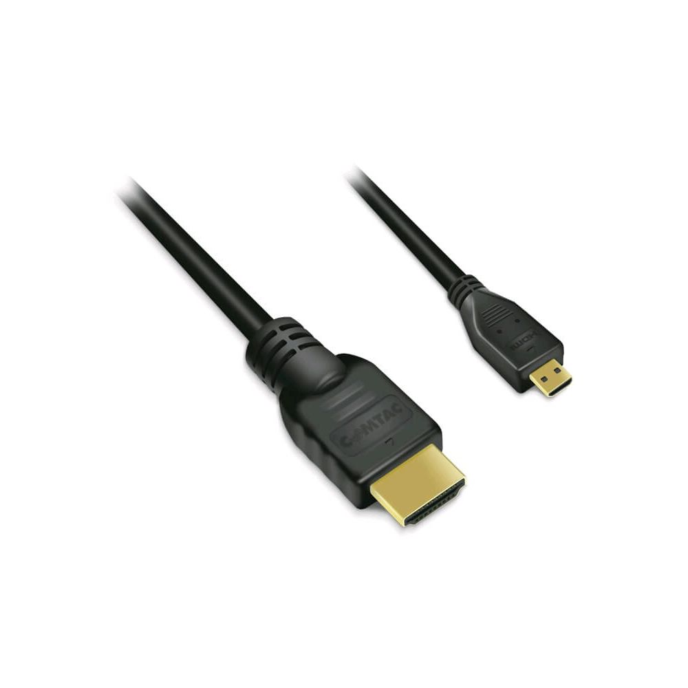 Cabo HDMI p/ Micro HDMI 1.3a 1.80 metro 9211 - Comtac