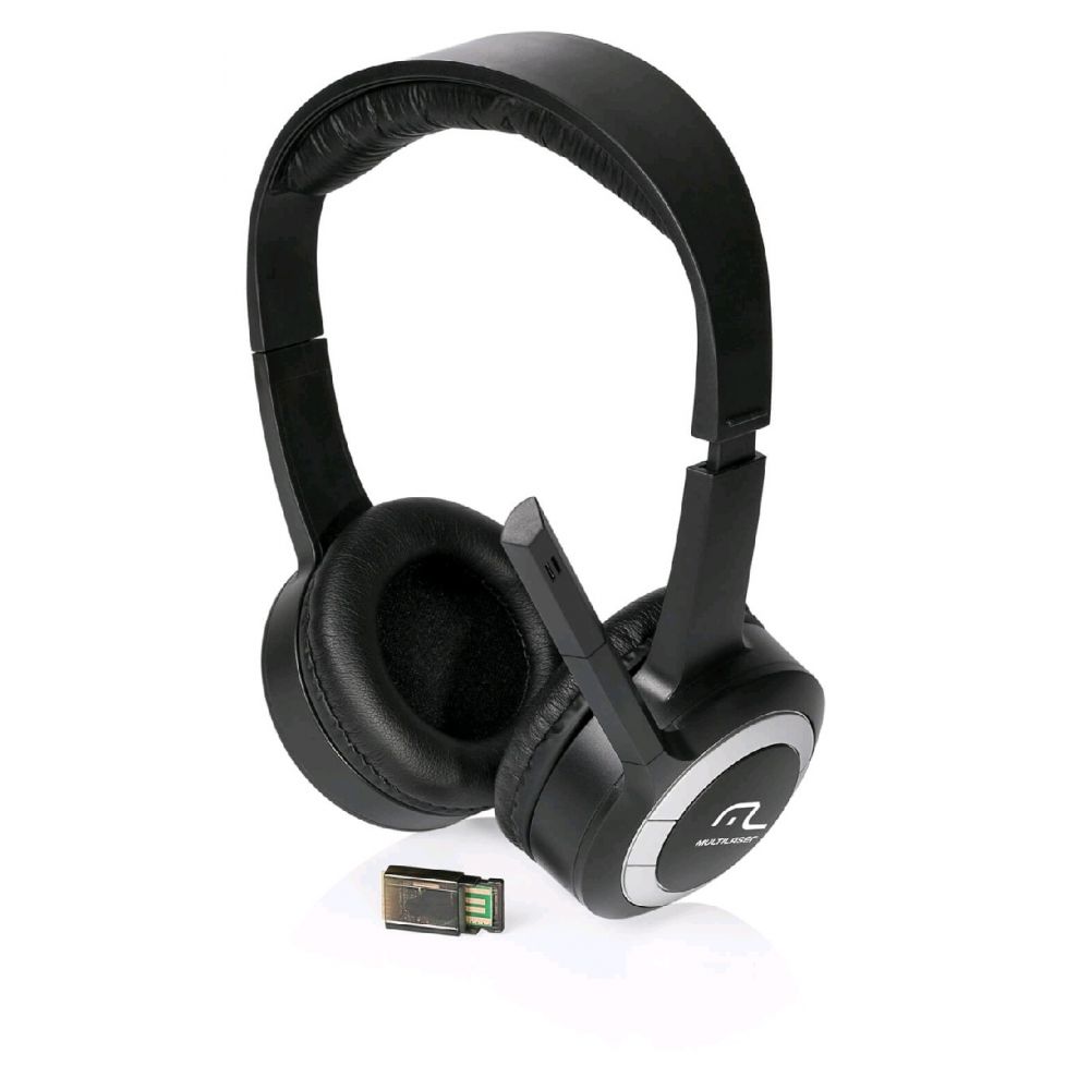 Headset com Microfone sem Fio PH093 - Multilaser