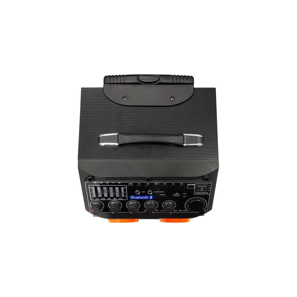 Caixa de Som Amplificadora Bluetooth CA312 Preta 130W Multiuso com Microfone sem Fio - Lenoxx