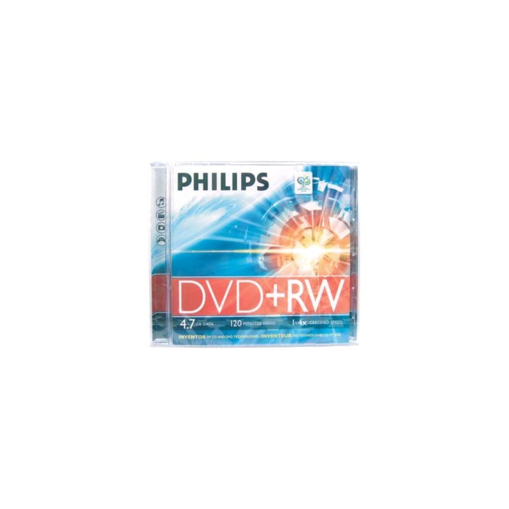 DVD+RW Philips 4.7 GB 120 Min