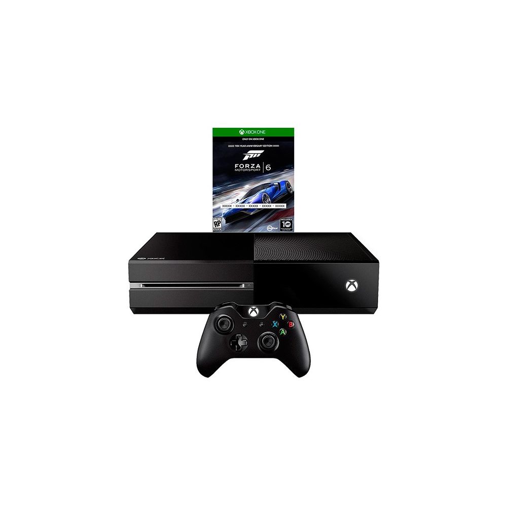 Console Xbox One 500GB + Jogo Forza 6 (Download via Xbox Live) - Microsoft