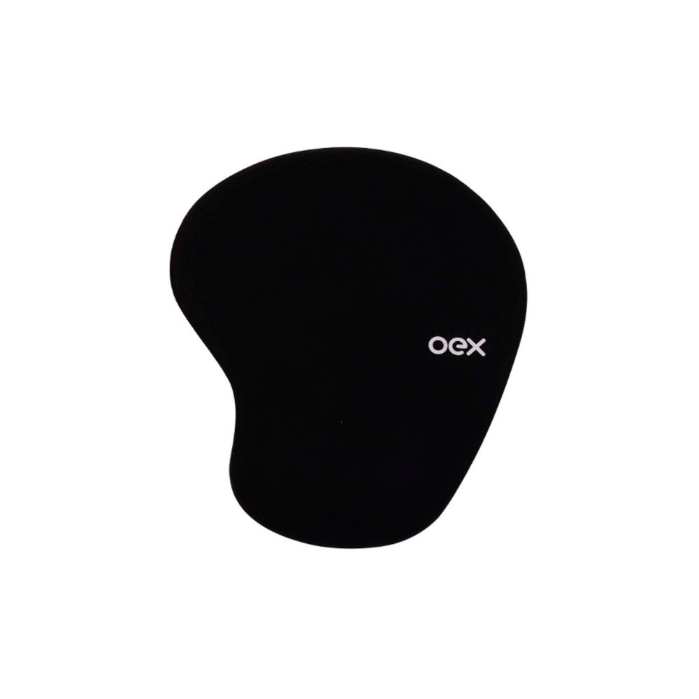 Mouse Pad com Apoio em Gel Confort MP200 Preto Oex TECLADOS E