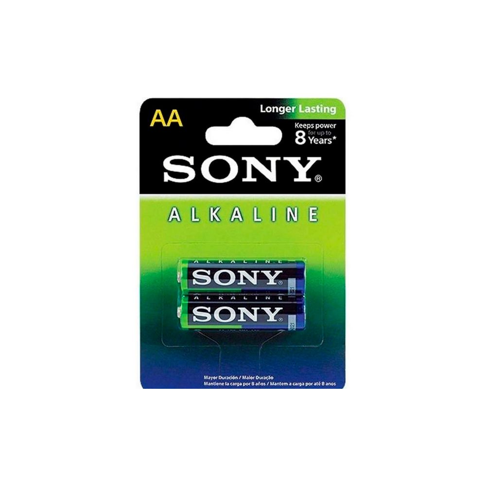 Pilha Alcalina AA com 2 Unidades AM3L-B2D 1,5V - Sony