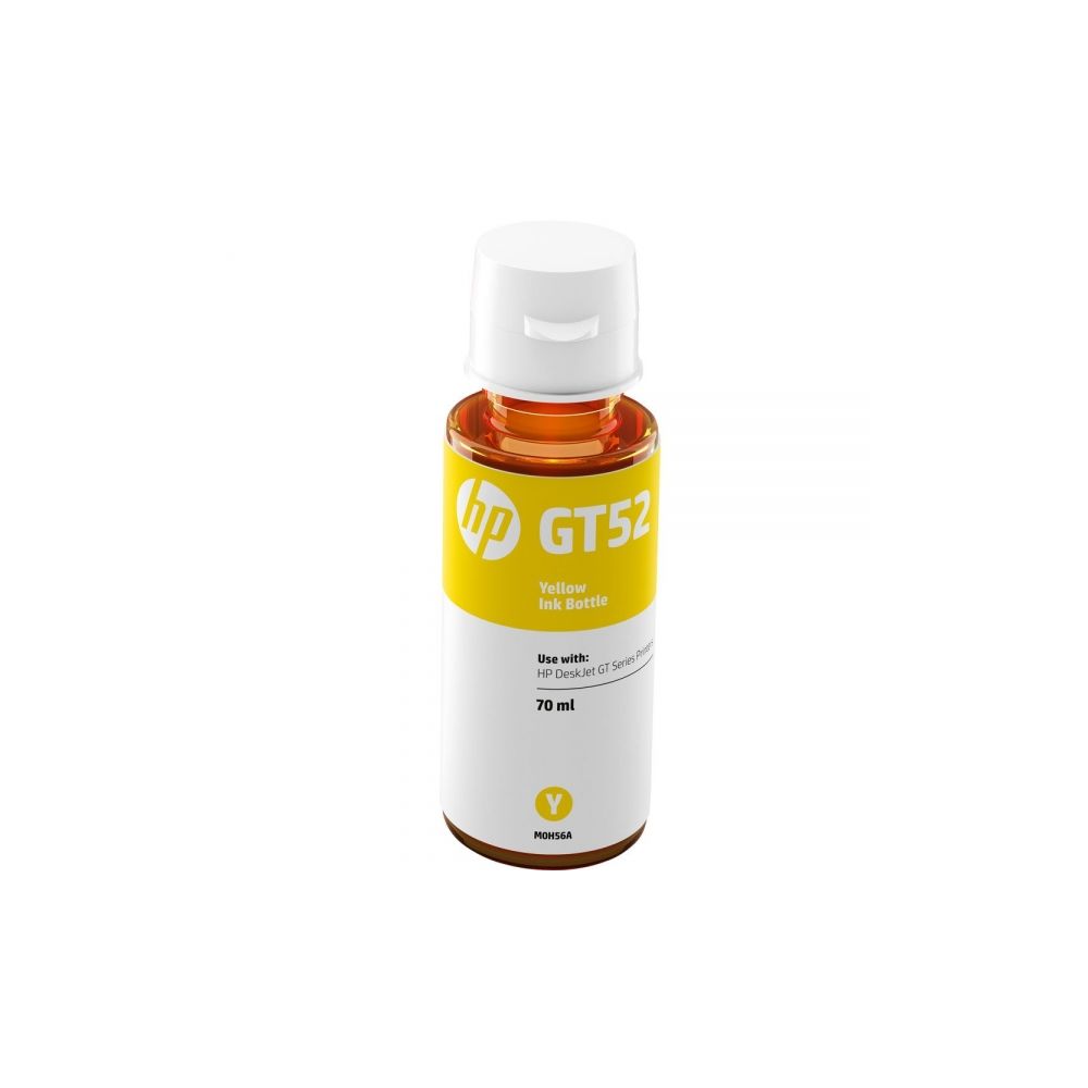 Garrafa de Tinta GT52 Amarelo 70ml M0H56AL - HP