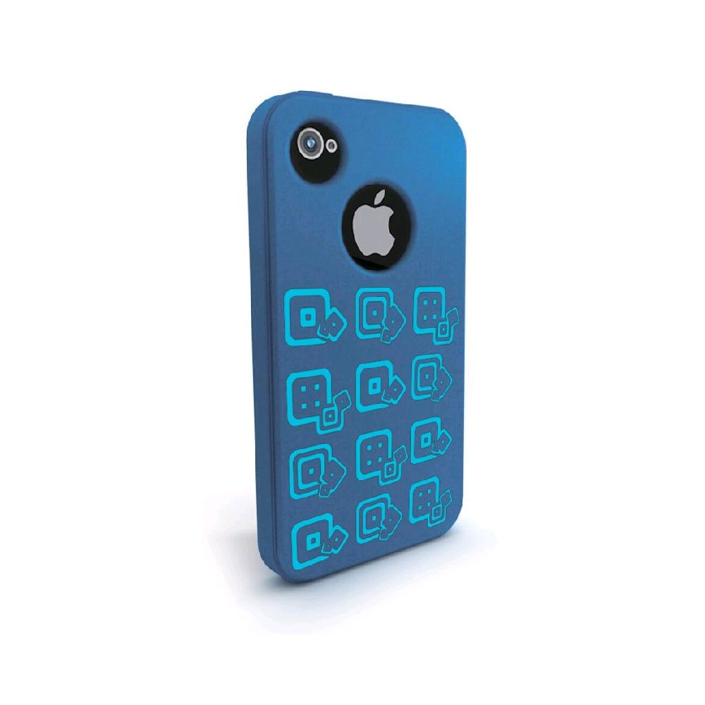 Capa para iPhone 4 / 4S Azul Mod.3091 Azul - Leadership