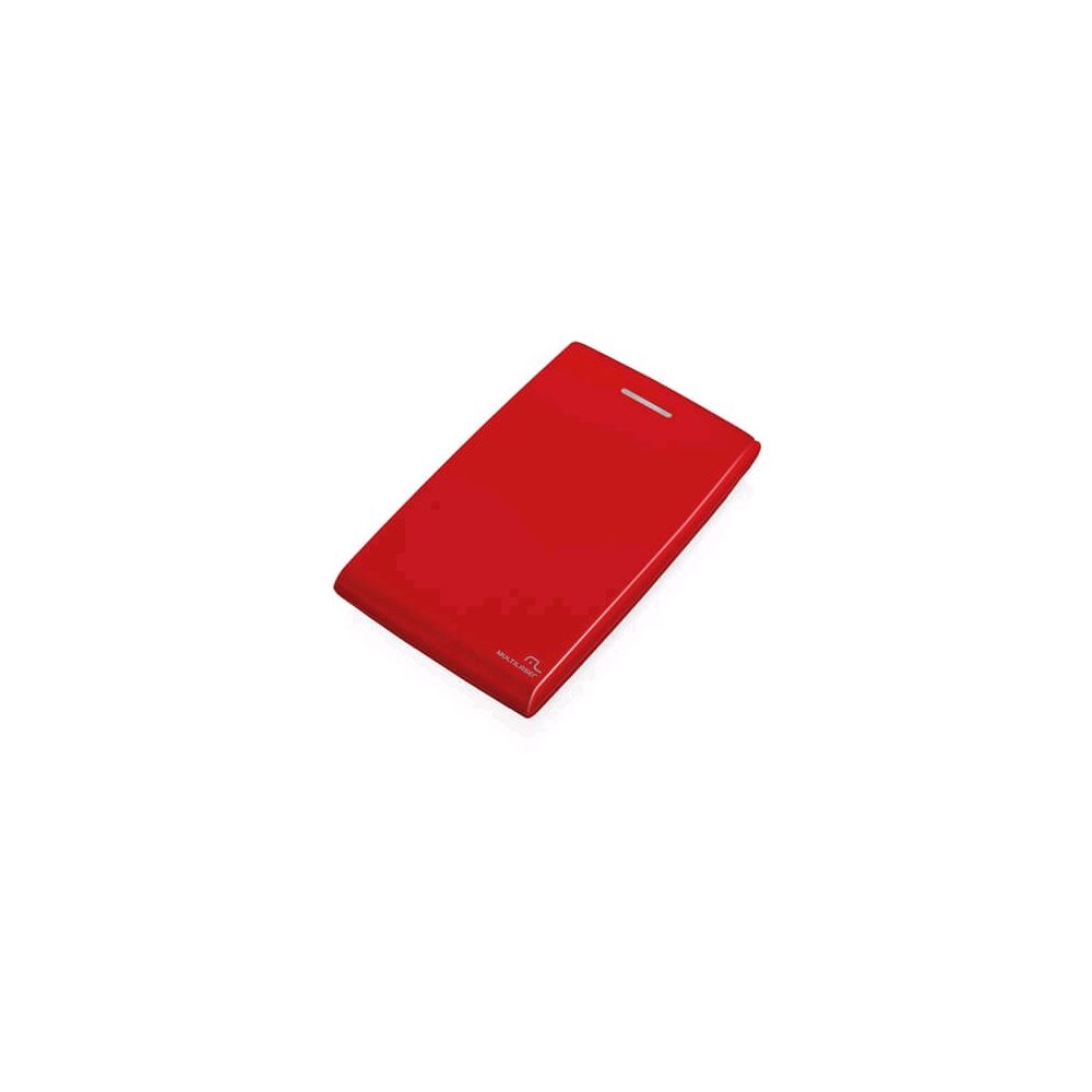 Case para HD 2.5 USB 2.0 GA116 Vermelho - Multilaser