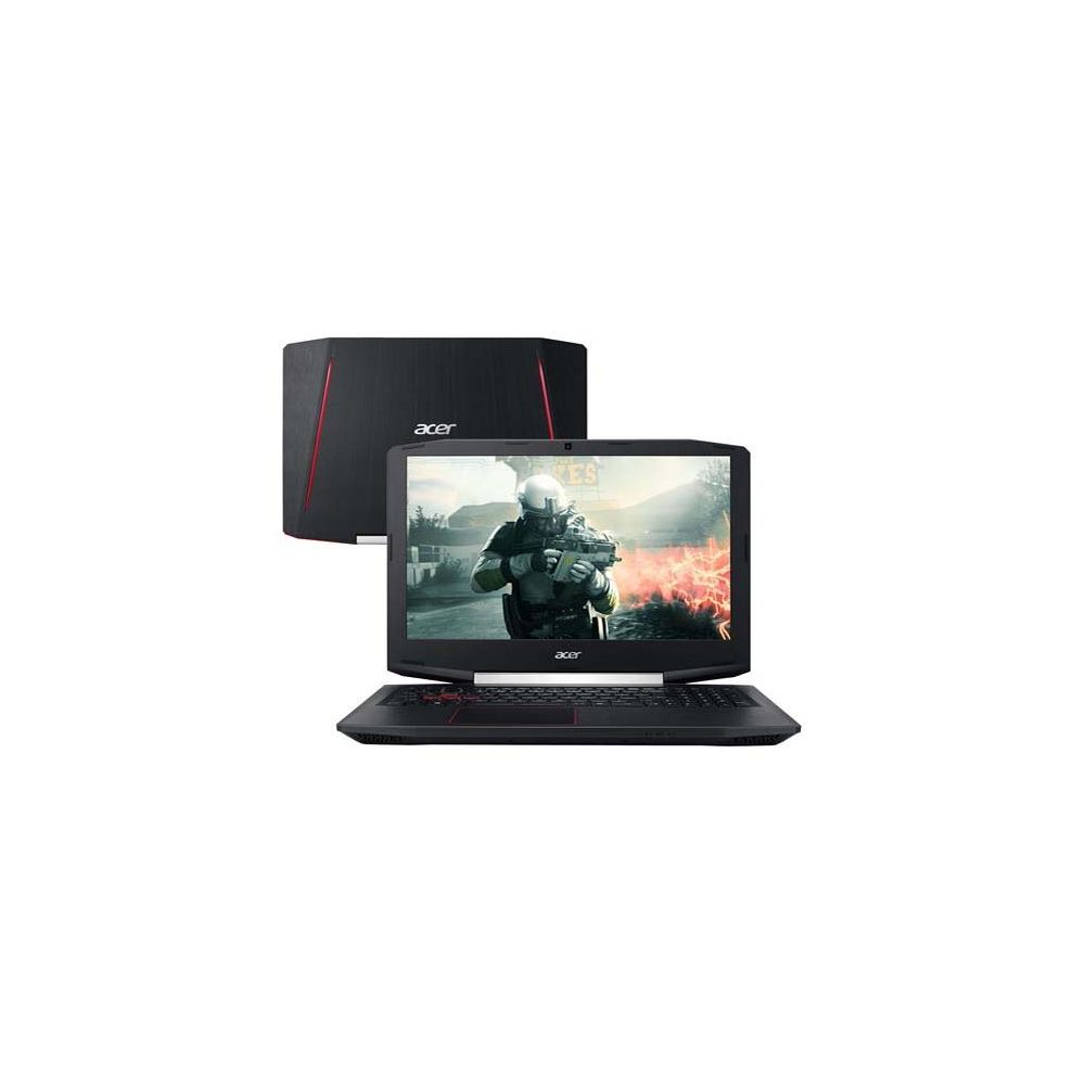 Notebook Gamer Acer i5 8GB GTX 1050 4GB 1TB LED 15,6' Win10