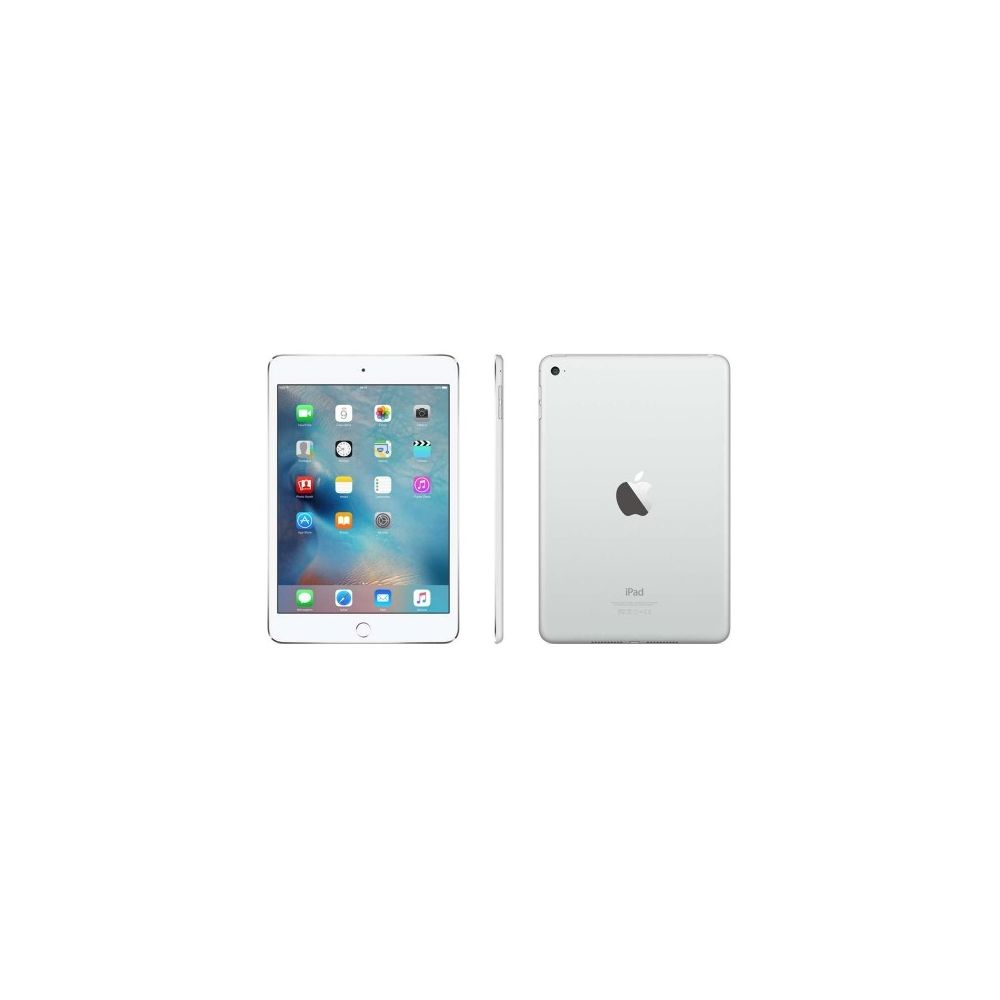 iPad Mini 4 Apple com Wi-Fi, Tela 7,9'', Sensor Touch ID, Bluetooth, Câmera iSight 8MP, FaceTime HD e iOS 9 - Prateado