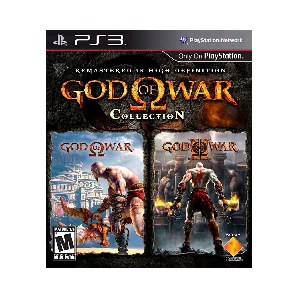 Game God of War Collection 1 e 2  p/ PS3