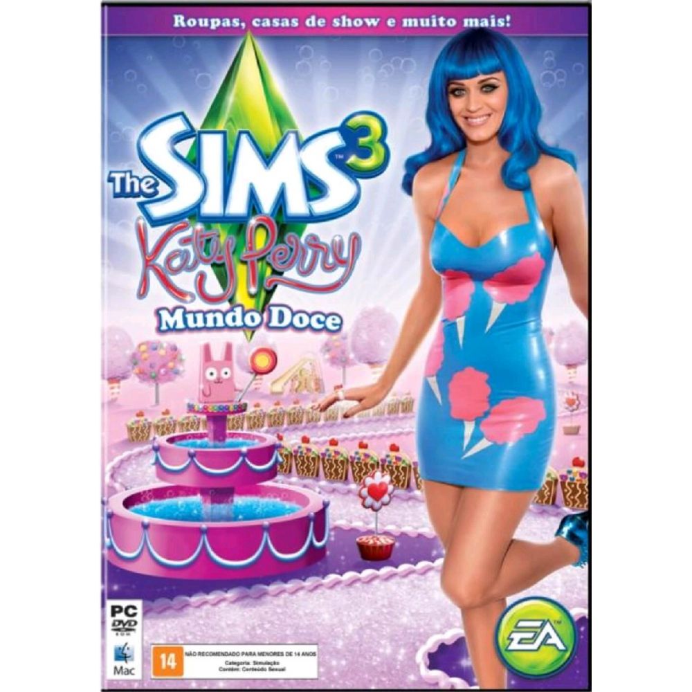 The Sims 3 - Katy Perry Mundo Doce Coleção de Objetos  Ed. Limitada  PC & Mac - EA GAMES