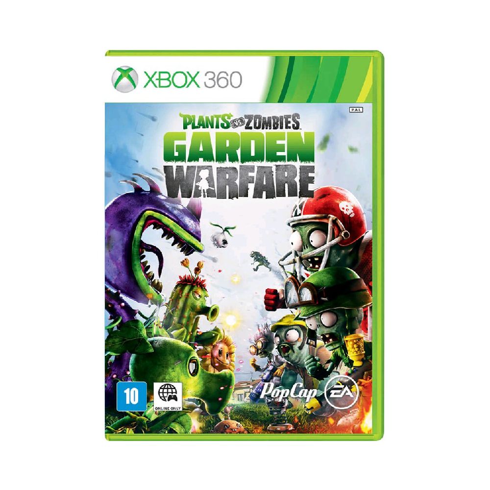 Game Plants Vs Zombies - Garden Warfare - Xbox 360 - Ea - Wb Games 
