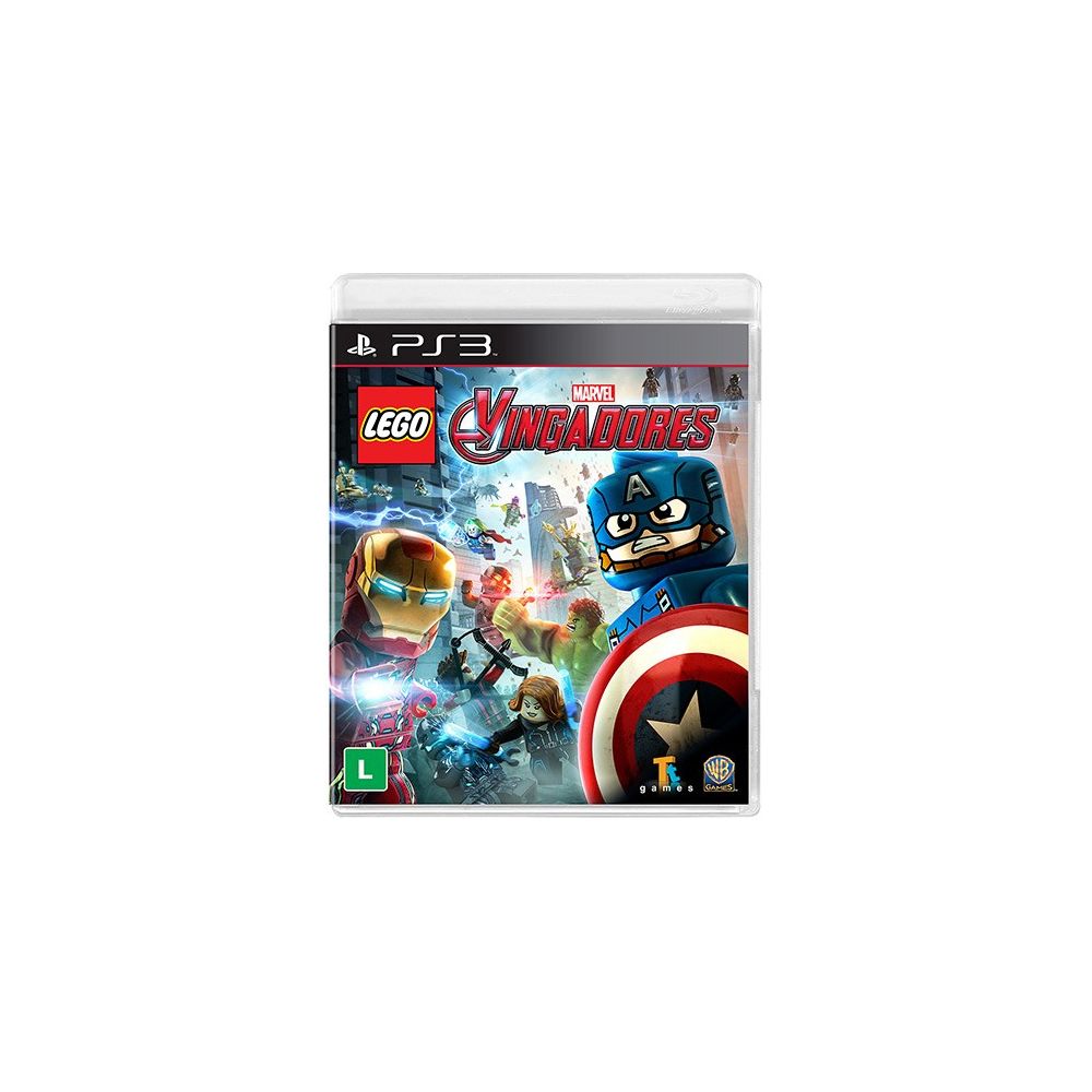 Game Lego Marvel Vingadores - PS3