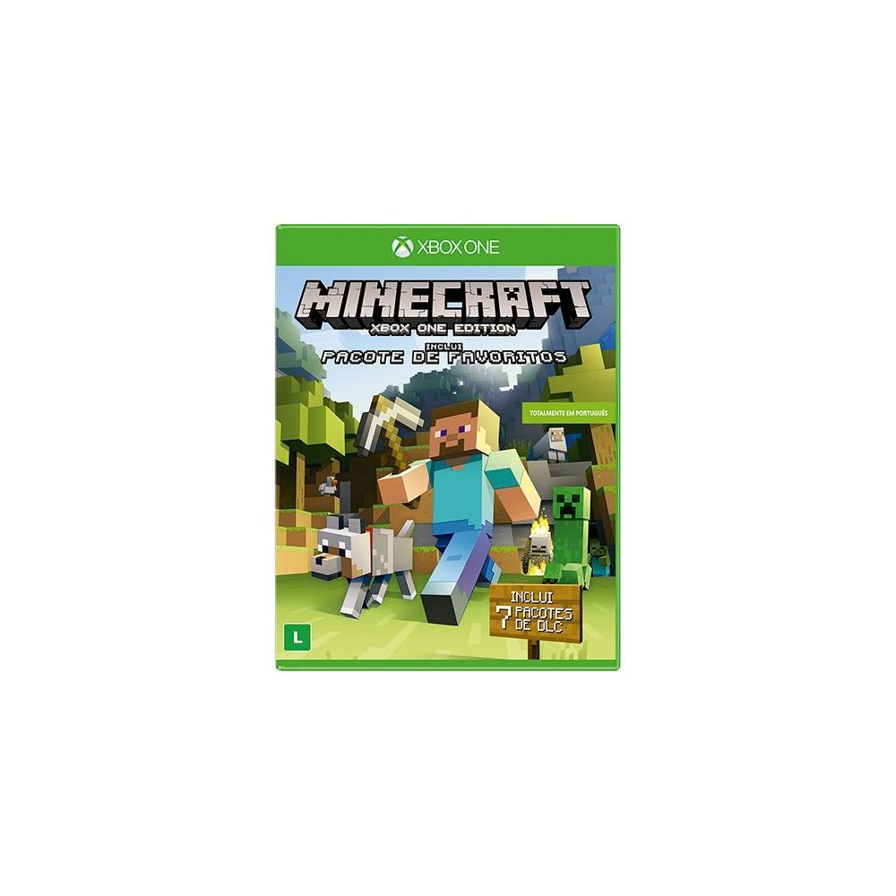 Game Minecraft Edição Favorite Packs - Xbox One