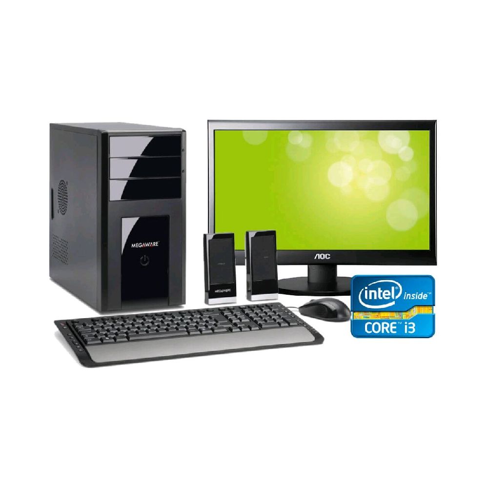Computador Intel I3-3220, 4GB, HD 500GB, Saída HDMI, Gravador e Leitor de DVD, L