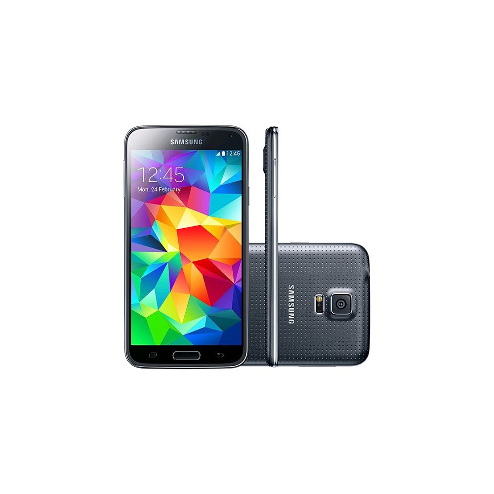 Smartphone Desbloqueado  Galaxy S5 SM-G900M Preto, Tela 5.1