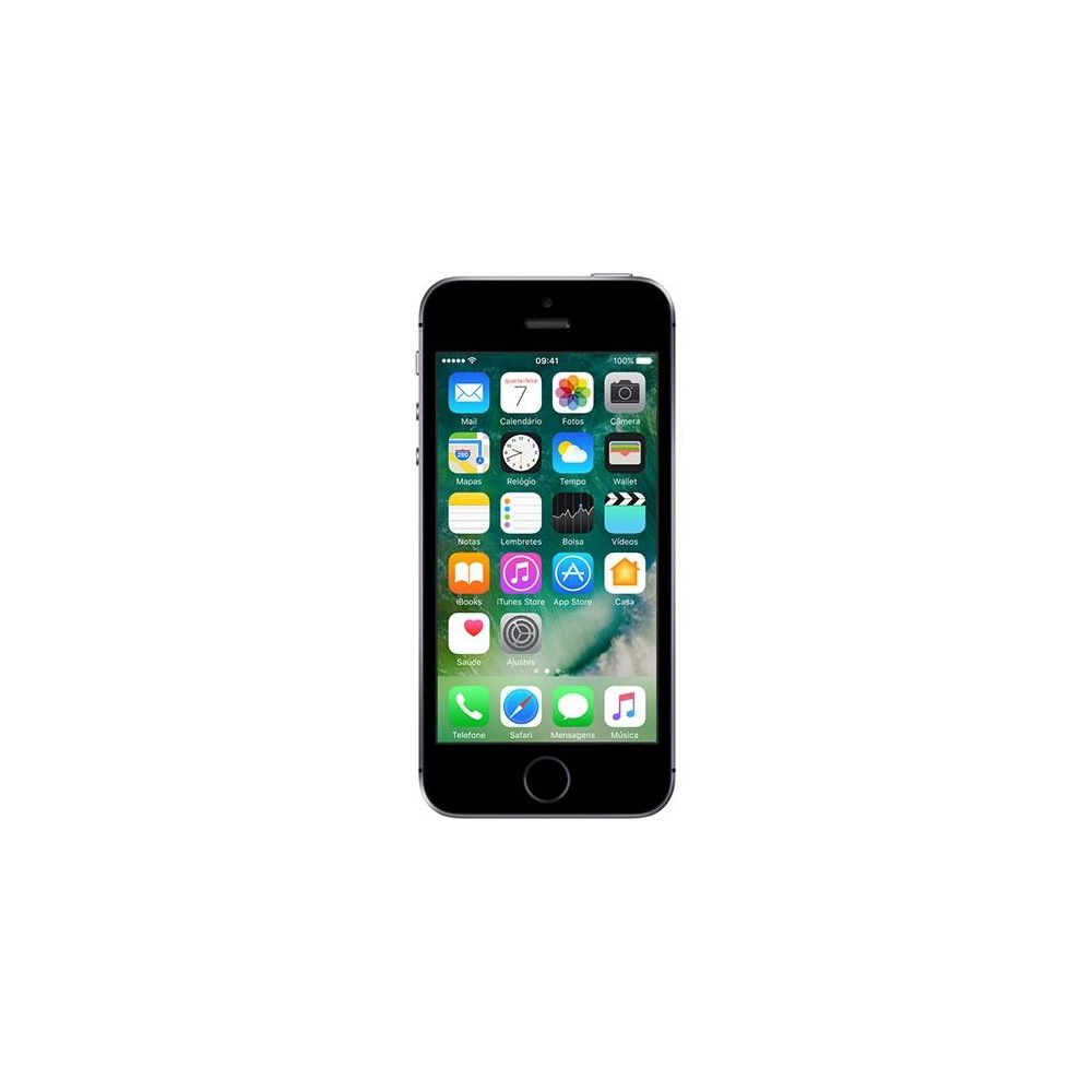 iPhone SE 16GB Cinza Espacial Tela 4