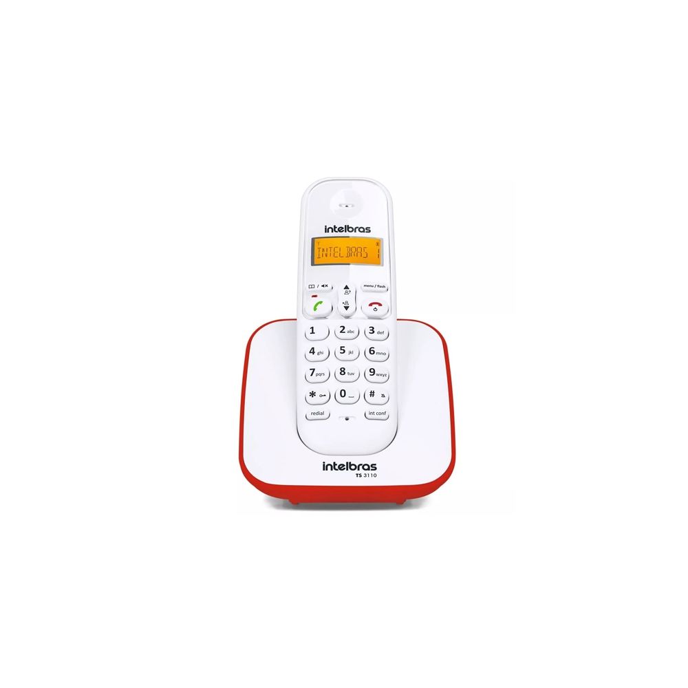 Telefone Sem Fio com ID de Chamadas TS 3110 - Intelbras