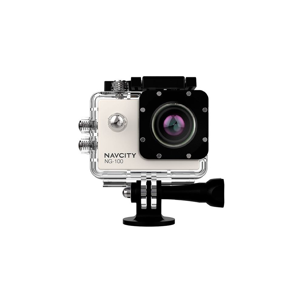 Câmera Esportiva Navcity 12MP Filma em Full HD 30M à Prova d'água + Selfie Stick