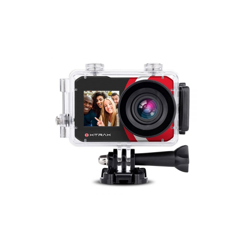 Câmera Digital e Filmadora Selfie 4K 16MP Preta - Xtrax 