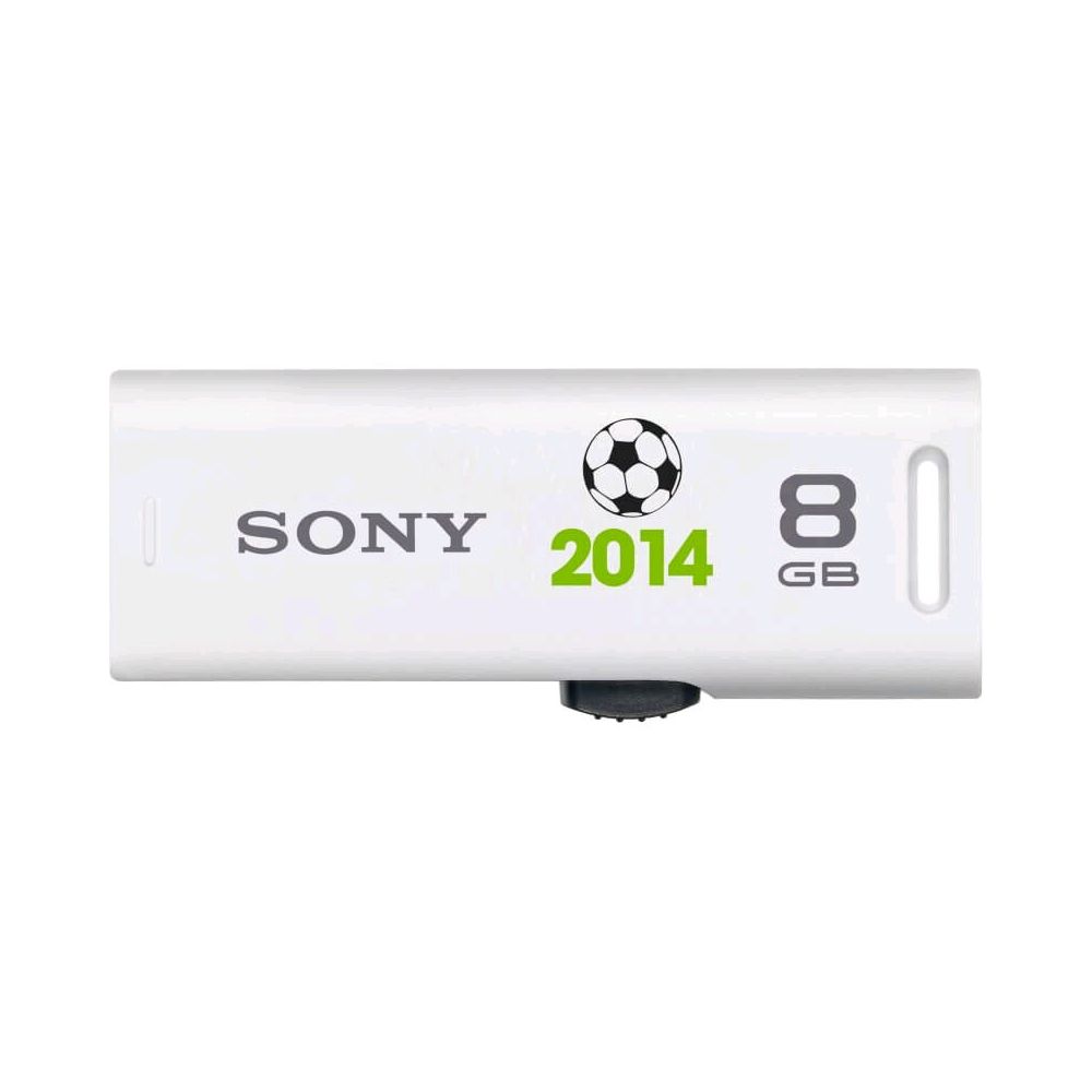 Pen Drive Sony USM-RA 8Gb com Conector USB Retrátil Copa 2014 - Sony