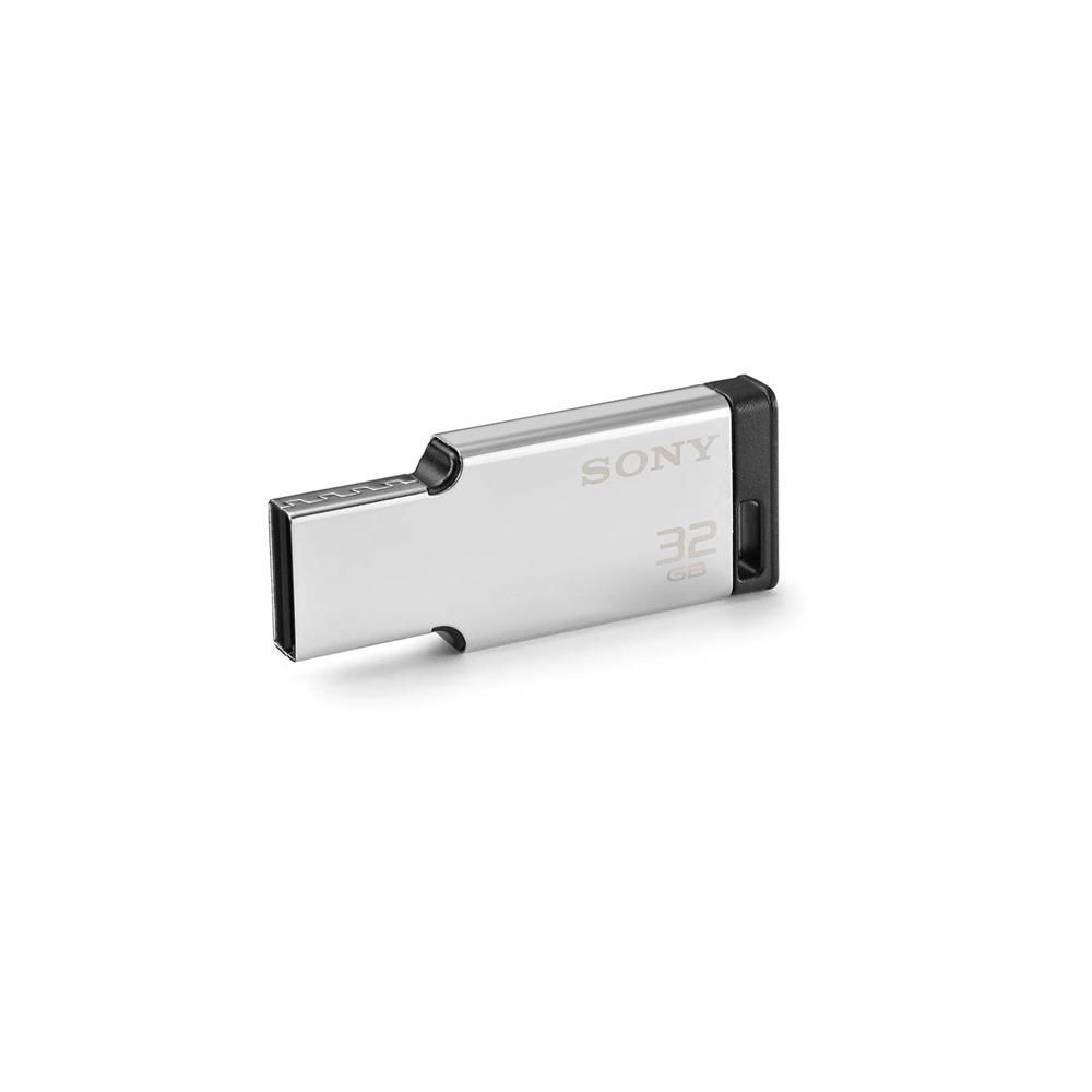 Mini Pen Drive Metálico 32GB USM32MX/S - Sony