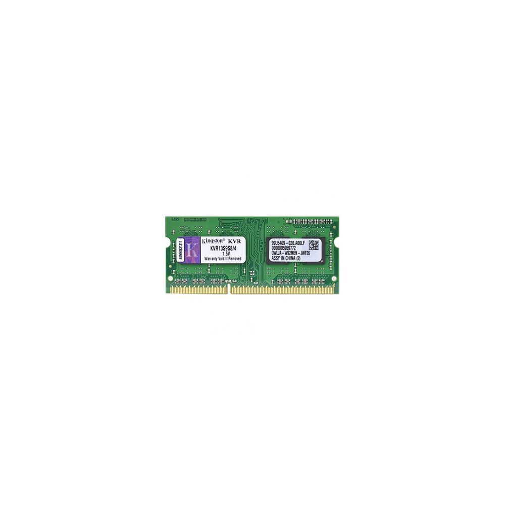 Memória p/ Notebook 4GB DDR3 1,5 V KVR1333D3S9/4G - Kingston