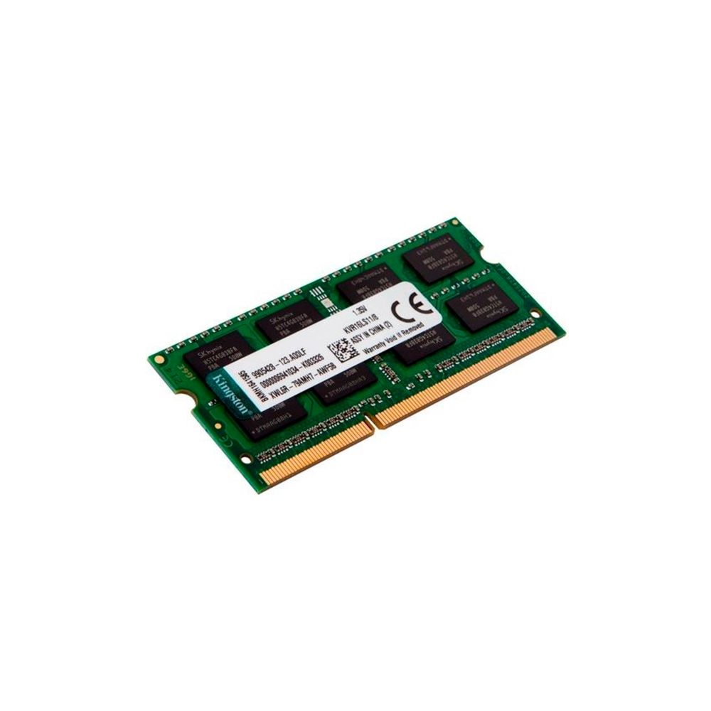  Memória para Notebook 8GB 1600MHz DDR3 1,35V - Kingston