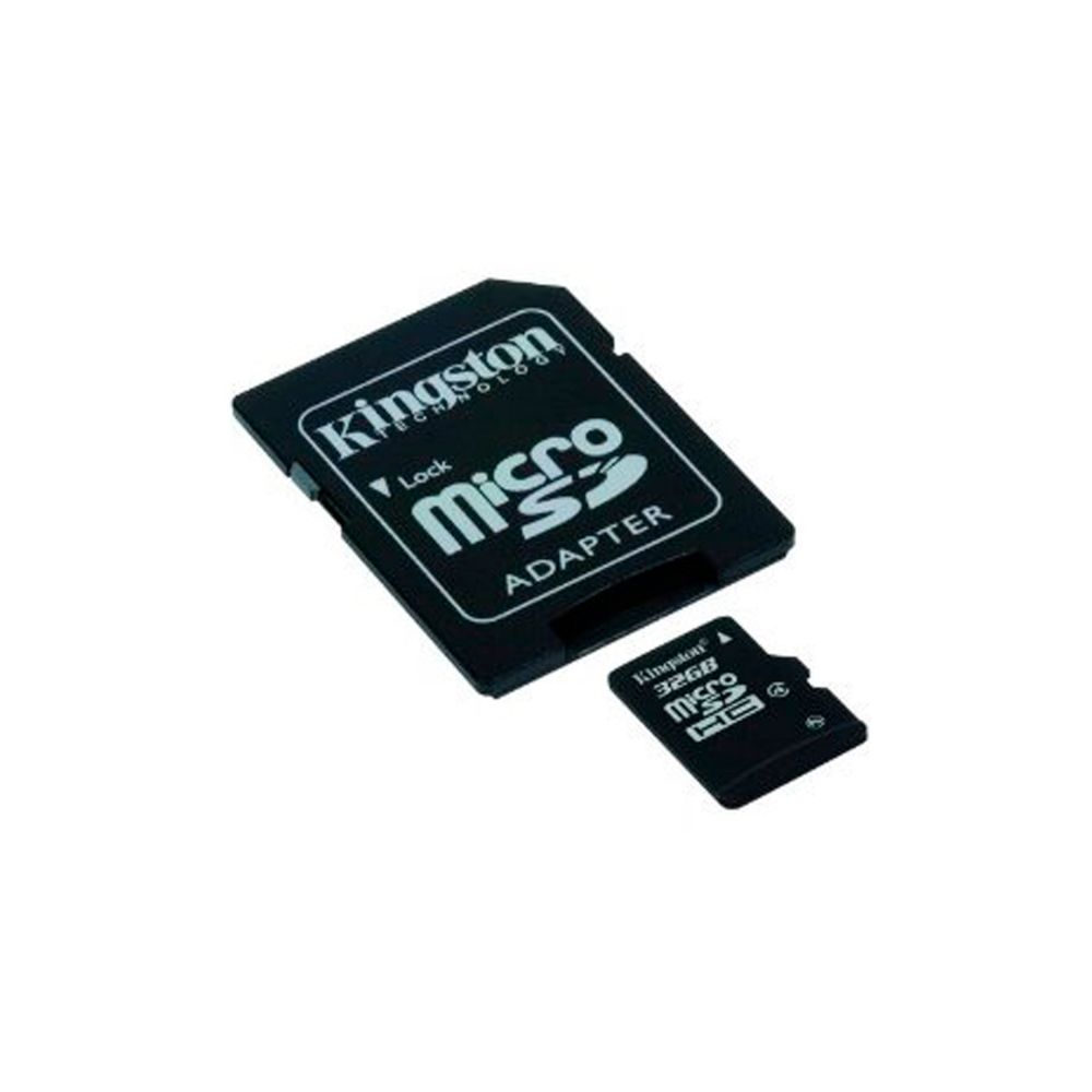 Cartão de Memória Micro SD 32GB Class 4 Adaptador - Kingston