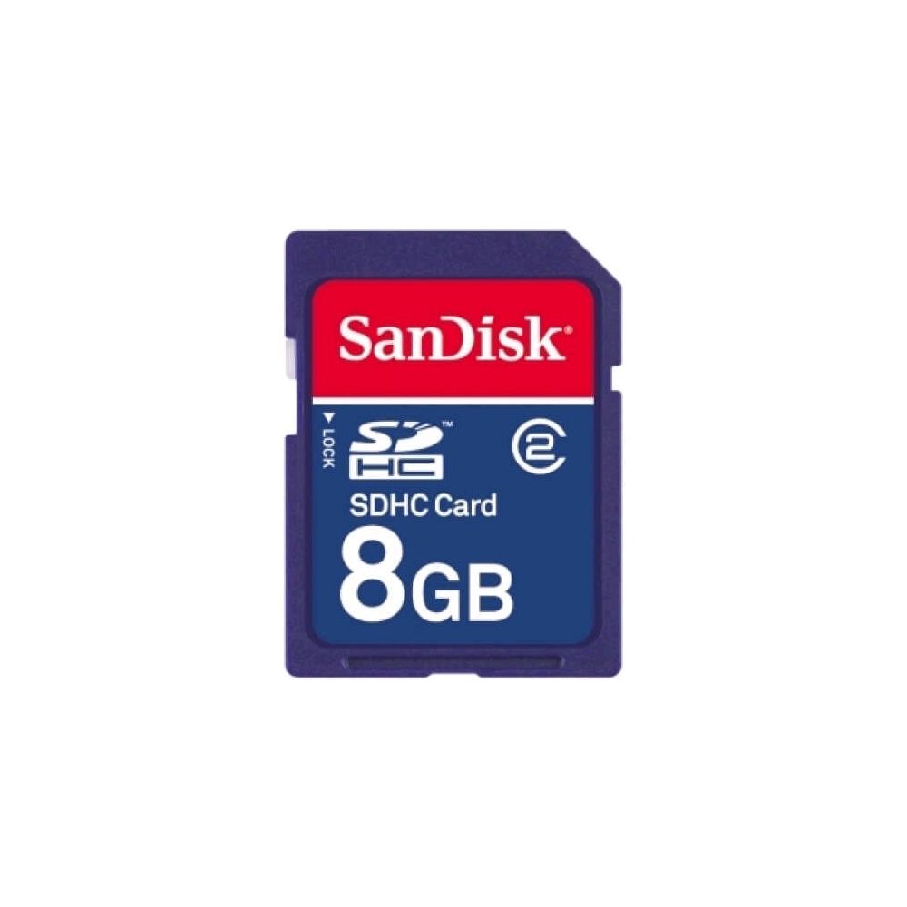 Cartão de Memoria SD 8GB Class 2 SDSDB-008G-B35 - Sandisk