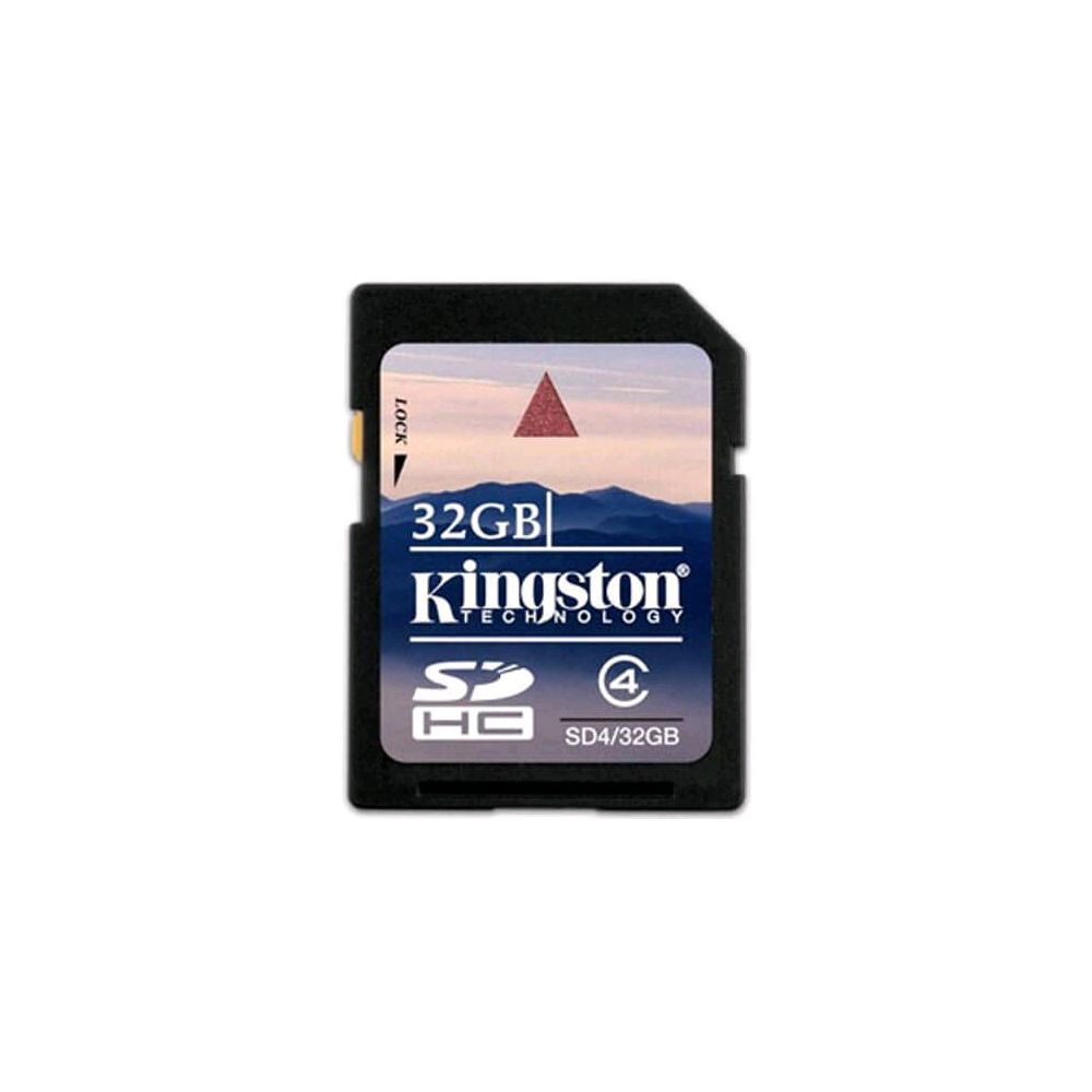 Cartão de Memória SD4/32GB SDHC Secure Digital Classe 4 - Kingston
