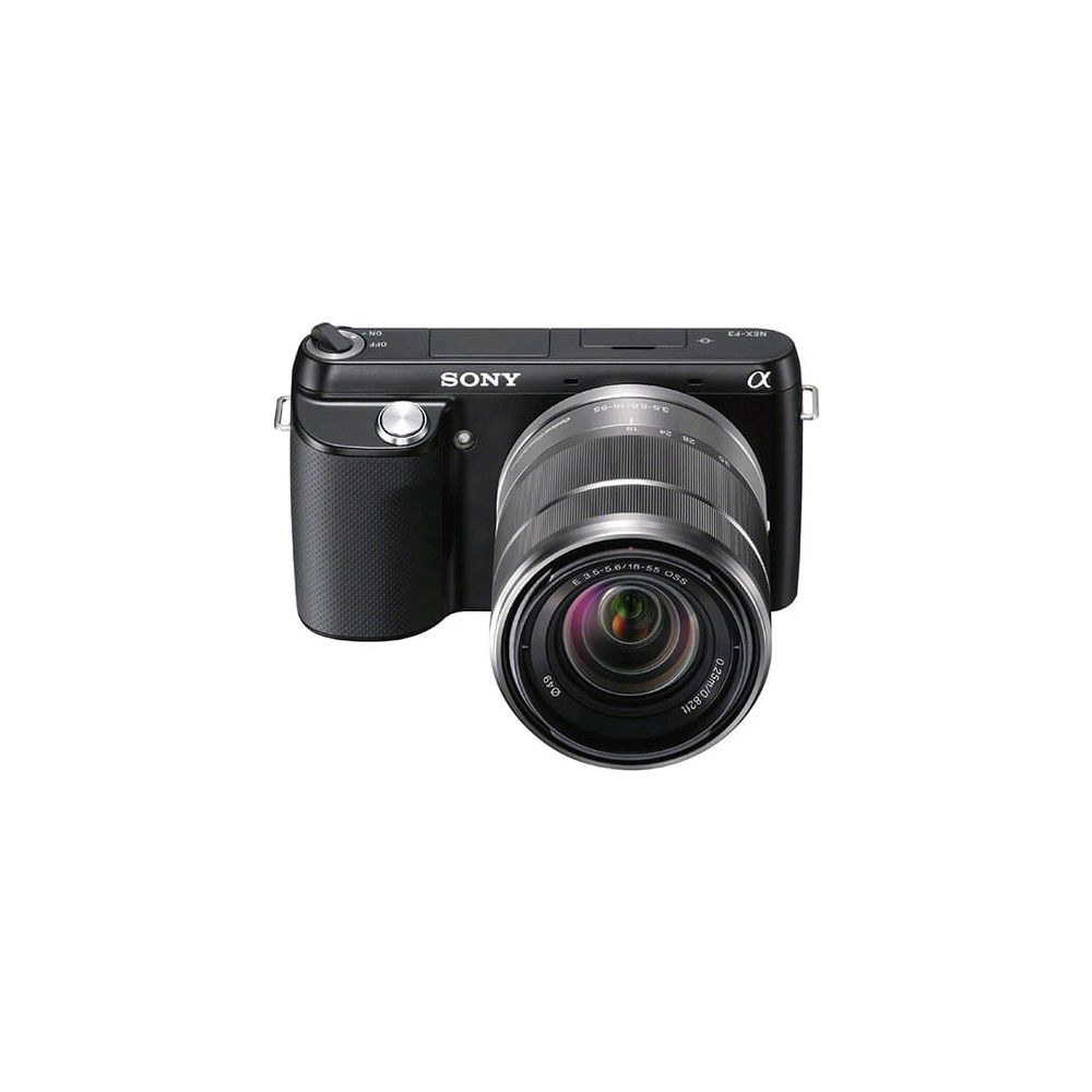 Câmera Digital NEX-F3B 16.1 MP, Lente Intercambiável, 18-55mm Preto - Sony