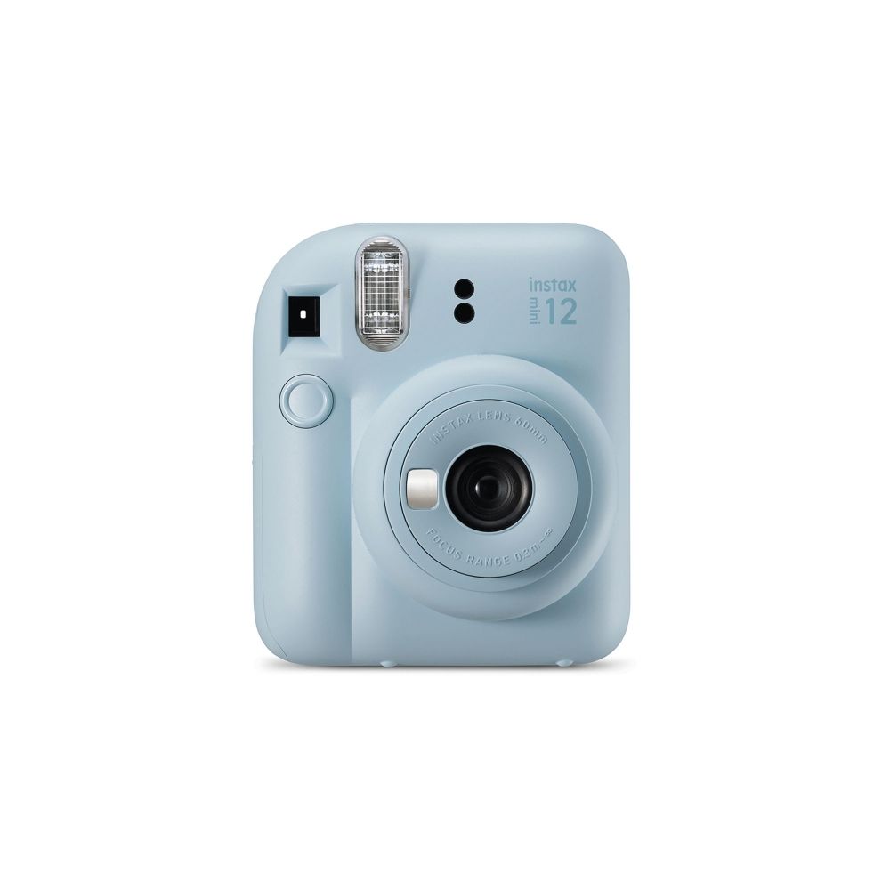 Kit Câmera Instax Mini 12 Azul 10 fotos e Bolsa Fujifilm