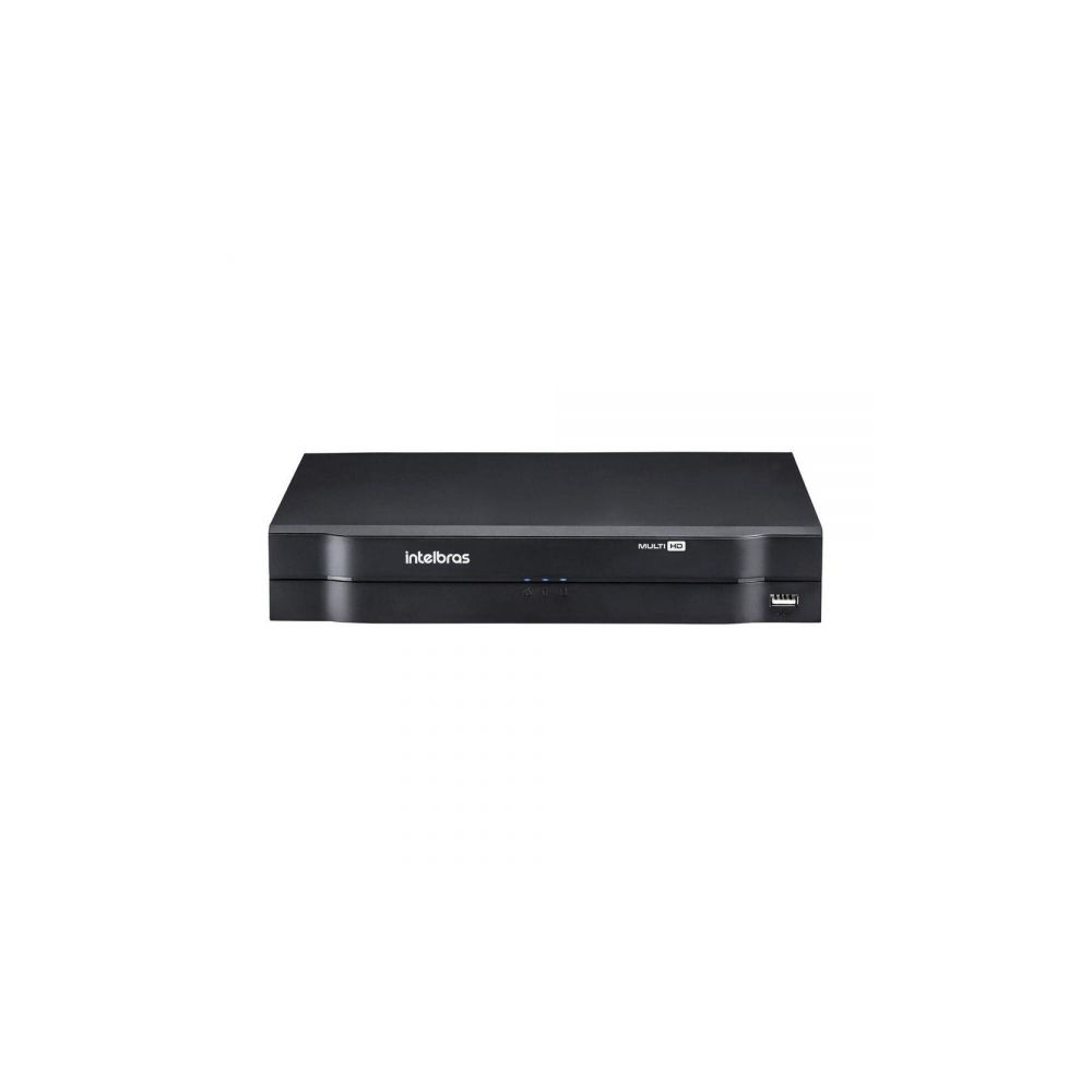 Gravador DVR 8 Canais Multi HD MHDX 1108 Preto Intelbras CFTV