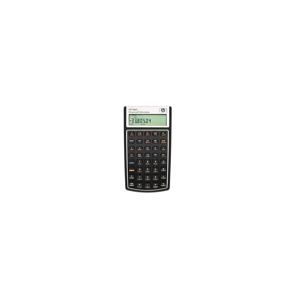 Calculadora Financeira 10 BLL Preto F1902A#AC4 - HP 