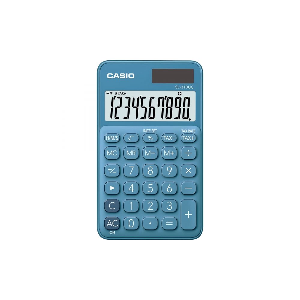 Calculadora de Bolso 10 Dígitos SL310UC Azul - Casio 