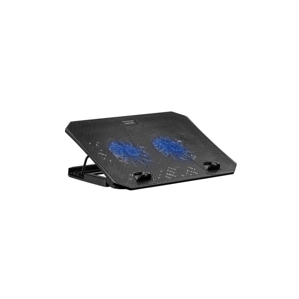 Base para Notebook Duplo Fan com LED Azul - Multilaser