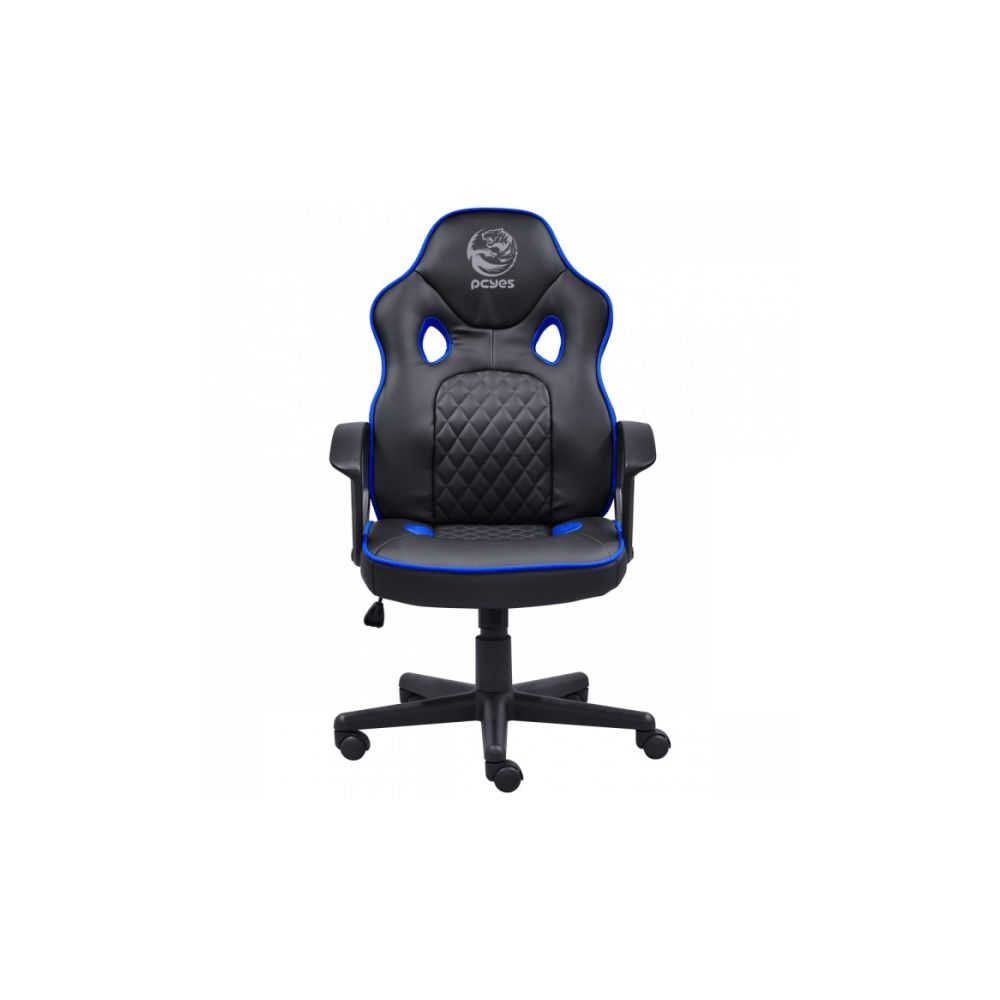 Cadeira Gamer Mad Racer STI Master Preto e Azul - PCYes