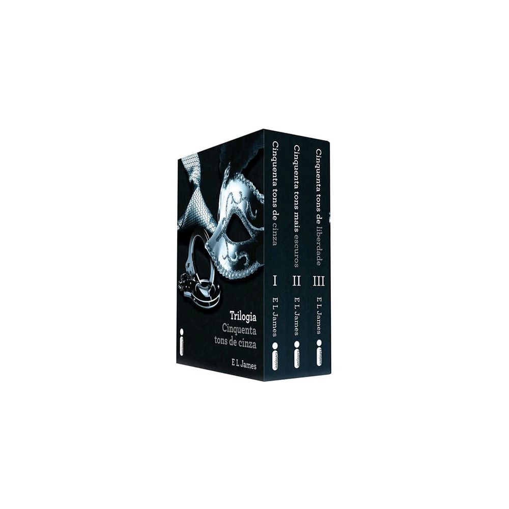 Box Livro - Trilogia Cinquenta Tons de Cinza - E L JAMES