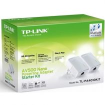 Extensor de Alcance TL-PA4010KIT, 500 Mbps, AV500 - TP-Link