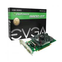 Placa de vídeo VGA 1024MB (1GB) GeForce 9800 GT 256 bit DDR3 HDMI PCI-Express 01