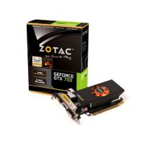 Placa de Vídeo Geforce ZOTAC GTX Performance NVIDIA GTX 750 Low Profile 1GB DDR5