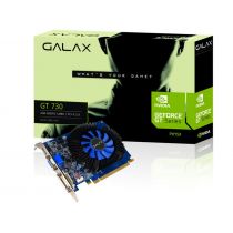 Placa de Vídeo GEFORCE GALAX GT Mainstream NVIDIA GT 730 2GB DDR3 128 Bits 1330M