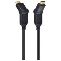Cabo HDMI 2.0 4K Ultra-HD, 3D, 10M, Ethernet, Conector 90°, H20B180-10 - Vinik