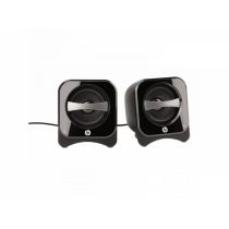 Caixa de Som Speaker 2.0 Compact Preto, USB, BR387AA - HP
